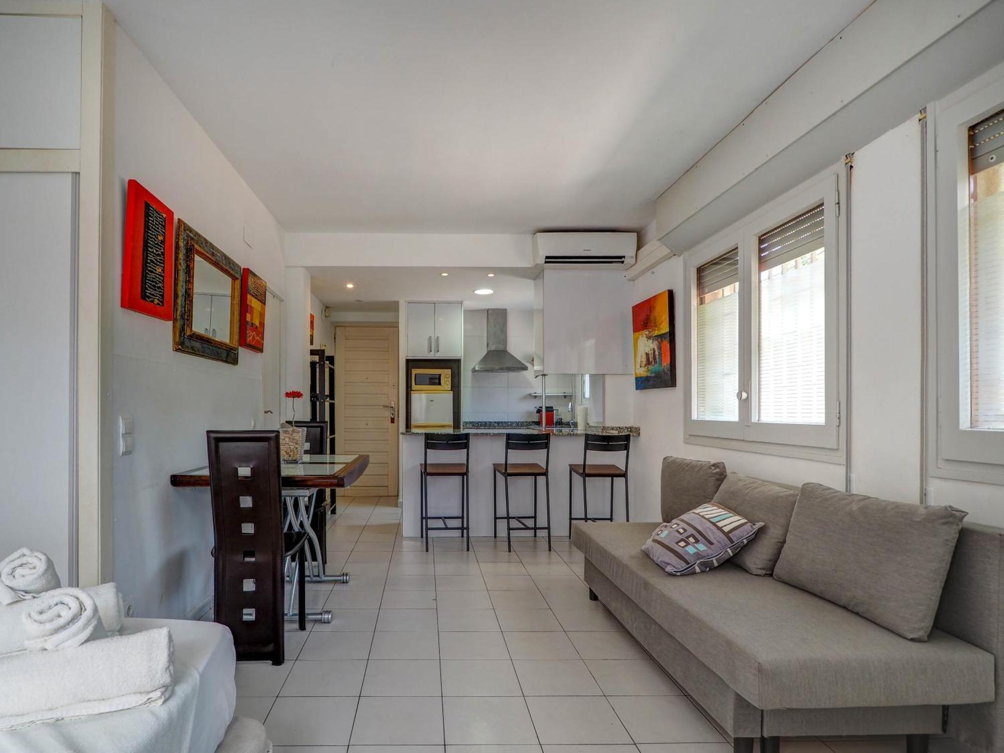Los Globos Beach Studio By Hello Homes Sitges Buitenkant foto